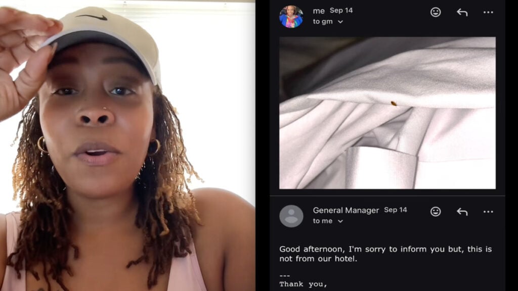 Texas Woman Claims Hotel Tried to Cover Up Bedbug Infestation: ‘The AUDACITY of That Manager’ Texas Woman Claims Hotel Tried to Cover Up Bedbug Infestation