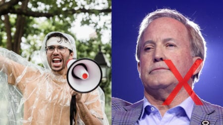 texas ken paxton rally pedophile