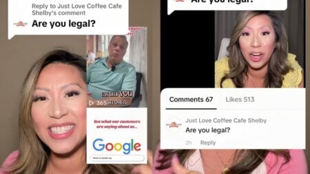 Outrage After Michigan Small Business Owner Asks Woman if She Was ‘Legal’ in Comment Under Anti-ICE Video: ‘Everyone Should Go Leave a Review’ A picture of Michigan small business owner.