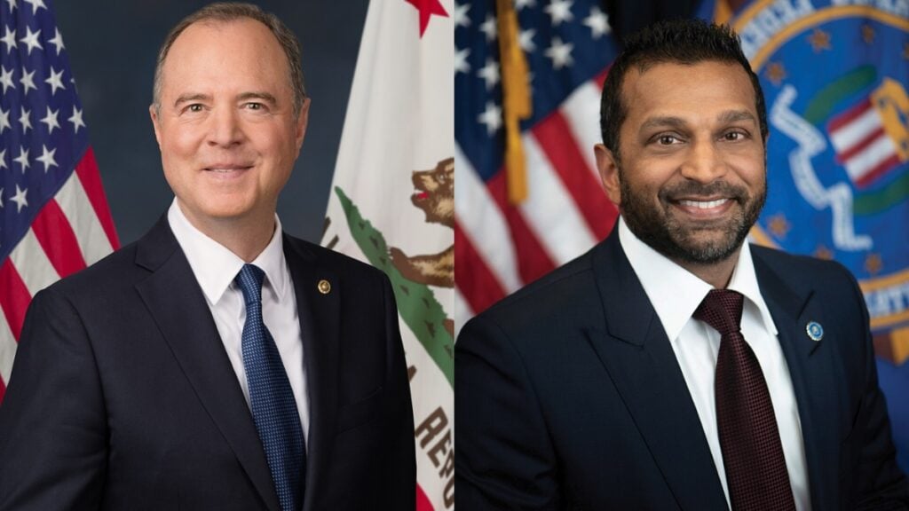 ‘Shifty Schiff’: California Sen. Adam Schiff Faces Backlash After Accusing Kash Patel of Lowering FBI Hiring Standards California Sen. Adam Schiff says Kash Patel eased FBI hiring rules so applicants tied to bestiality could be considered. The clip revived debate over Patel’s hearing answers and whether Schiff misstated them.