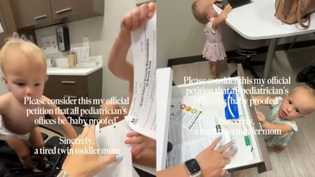 Ohio Mom Slammed for Wanting Pediatrician Offices Baby-Proofed After Her Twins Touch Everything: ‘You Can Control Them’ A picture of Ohio mom.
