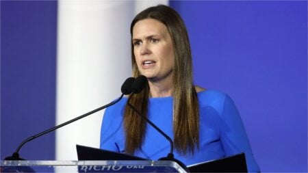 Gov. Sarah Huckabee Sanders Touts $2.2 Billion Hanwha Campus in Pine Bluff as Critics Say Arkansas Needs ‘More Than 400 Jobs’ Arkansas Gov. Sarah Huckabee Sanders marked a $2.2 billion Hanwha munitions campus in Pine Bluff, calling it 400 new jobs. The post spread as some cheered the deal and others asked what taxpayers get.