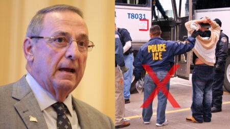 maine paul lepage ice trump family