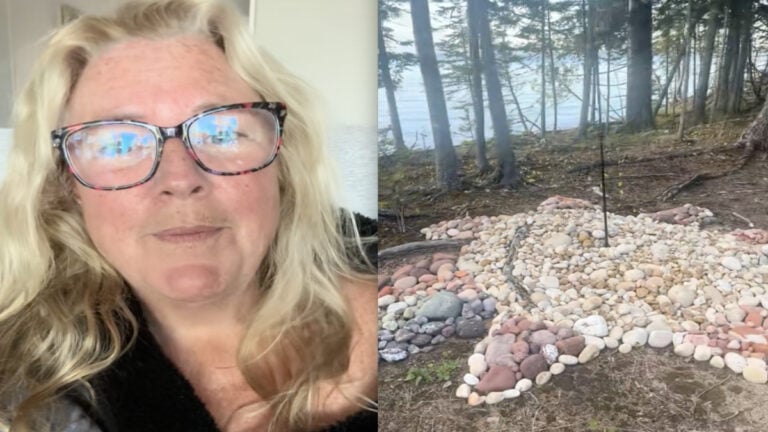 Police Called on Michigan Woman After Facebook Post Showcasing Her Yard’s Rock Art: ‘Such a Waste of Money, Resources and Time’ Police Called on Michigan Woman After Facebook Post Showcasing Her Yard’s Rock Art