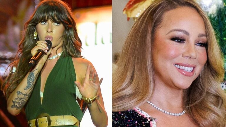 Fans Upset After Alabama Singer Ella Langley Dethrones Mariah Carey for the Longest-Running #1 Single in Billboard Hot 100 History: ‘We Are Living in the Worst Timeline’ A picture of Alabama singer Ella Langley and Mariah Carey.