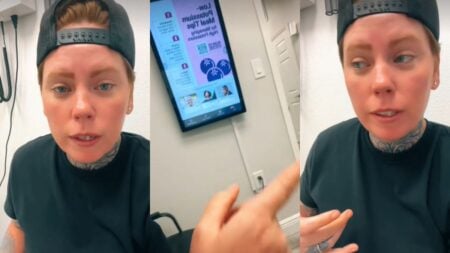‘This Healthcare System Is a Joke’: Florida Woman Says Doctor Kicked Her Out of Exam Room to Take Phone Call Woman speaking to camera.
