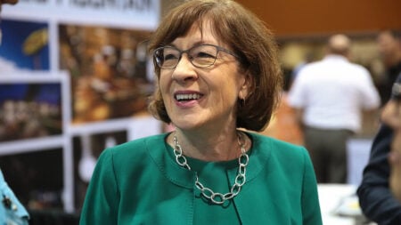 Maine Sen. Susan Collins Faces ‘Hypocrisy’ Accusations After Dismissing Twice-Convicted Accuser: ‘You Support a Felon With 34 Convictions’ Maine Sen. Susan Collins Faces Hypocrisy Backlash