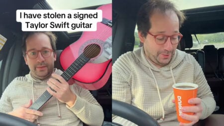 Minnesota Lawyer Says He Accidentally Stole a Signed Taylor Swift Guitar From a Charity Auction: 'Holy Moly'