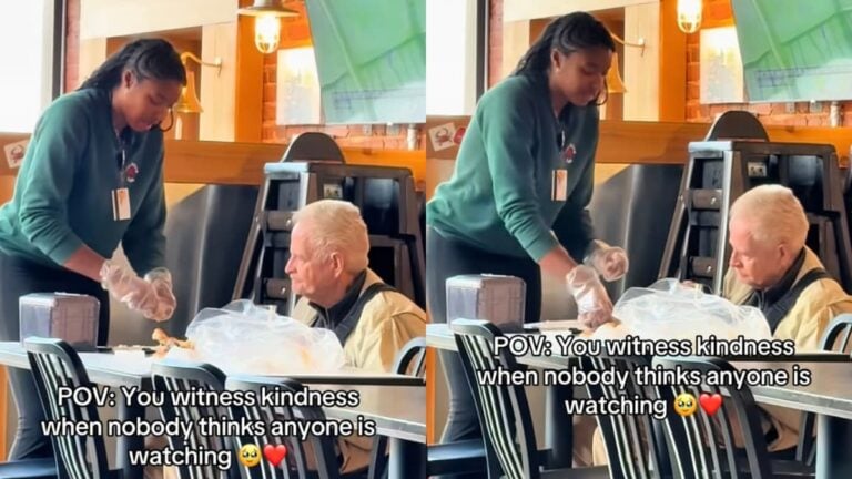 A Rare Good Deed Gets Caught on Camera, But Virginia Locals Somehow Turned It Negative Anyway: ‘They Will Never Do That for Us’ A picture in Virginia restaurant.