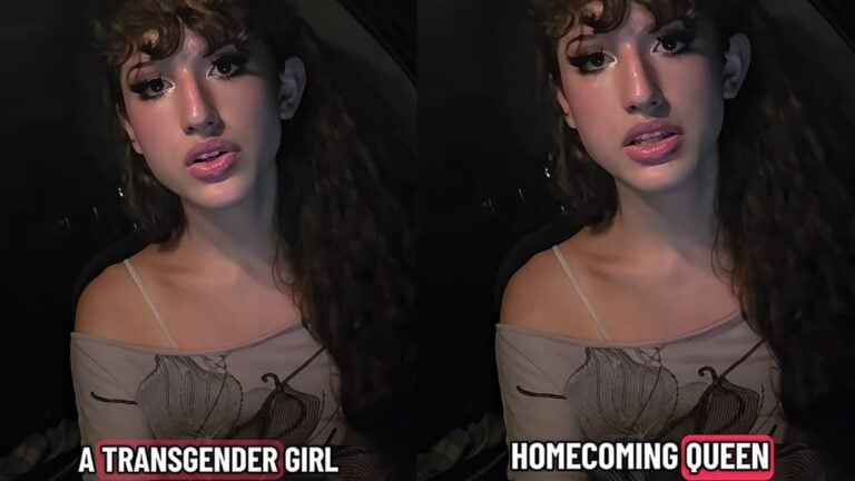 A picture of Georgia transgender girl.