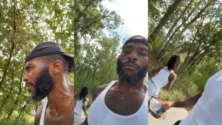 ‘That’s Not a Dad, That’s a FATHER’: Louisiana Dad’s Unique Discipline Method Gets Mixed Reactions Man running on street.