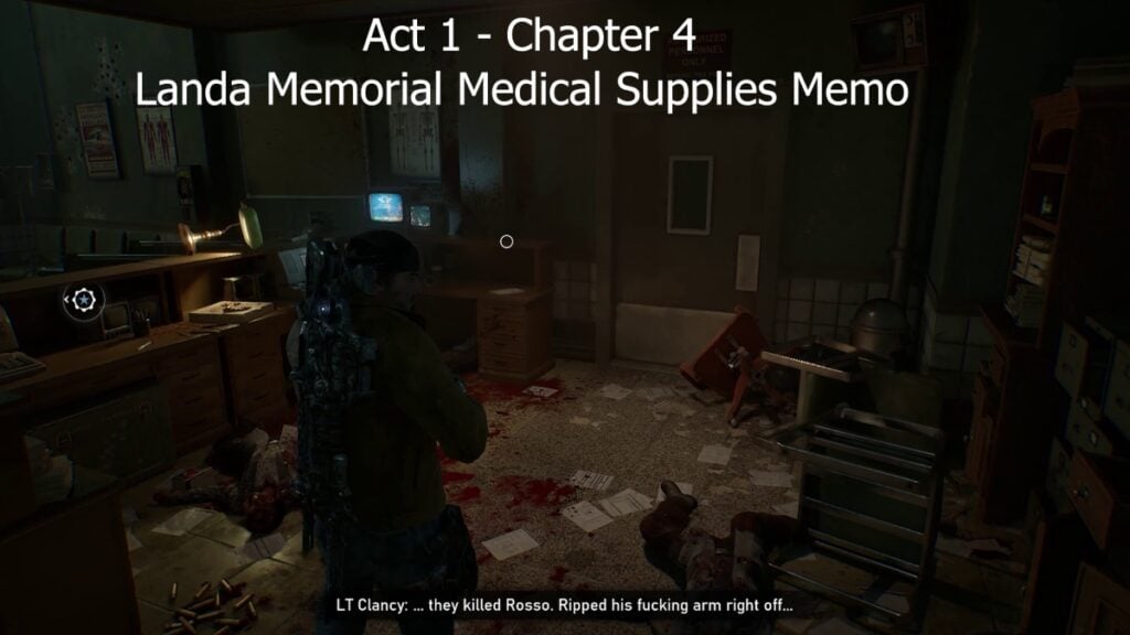 Medical Supplies Memo
