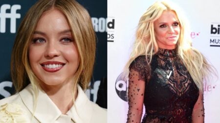 A picture of Washington actress Sydney Sweeney and Britney Spears.
