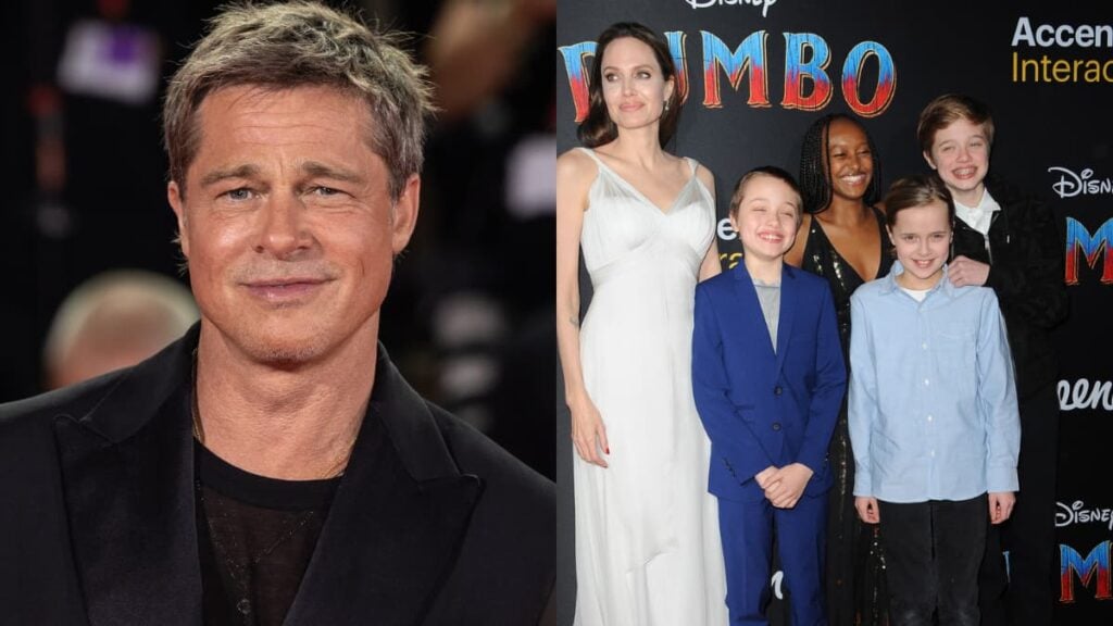 Brad Pitt’s Daughter Zahara Drops His Last Name in Major Family Move: ‘Angelina Jolie Has Brainwashed All the Kids Against Him’ A picture of Oklahoma actor Brad Pitt along with Angelina Jolie and their kids.