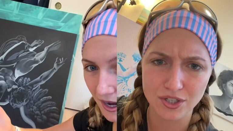 Washington Artist Says Brother ‘Betrayed’ Her After He Printed a Screenshot of Her Half-Finished Painting: ‘Brothers Are Evil’ Washington Artist Says Brother ‘Betrayed’ Her After He Printed a Screenshot of Her Half-Finished Painting