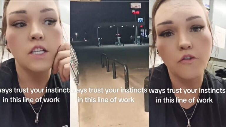 Texas Woman Creeped Out By Man Allegedly Hanging Around Gas Station During Her Overnight Shift: ‘He’s Been Out There For Two Hours’ Texas Woman Creeped Out By Man Allegedly Hanging Around Gas Station