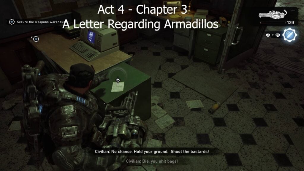 Armadillos Letter