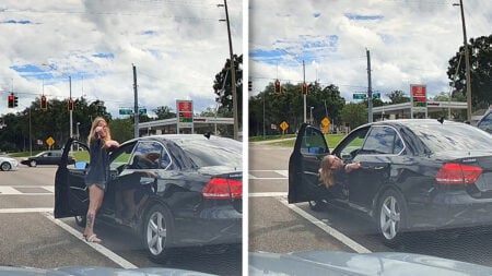 Tampa Woman Gets Out of Car, Gives Math Lesson Before Twerking at Driver Behind Her