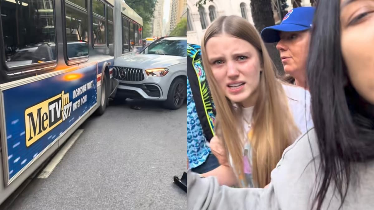 Illinois Mom Goes Off on Driver After They Hit Bus With Her Kids Inside: ‘How You Hit a Whole Bus?’
