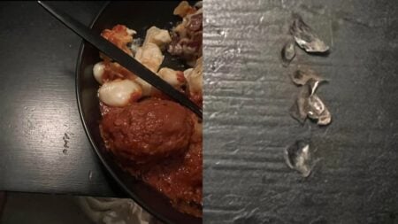 Tennessee Man Alleges Finding Glass in Meatballs He Bought From Kroger: ‘That’s Terrifying’ A picture taken by Tennessee man.