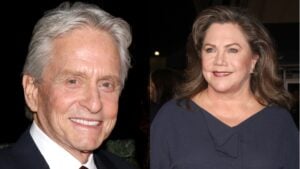 New Jersey Confession as Michael Douglas Admits the 40-Year Lie About His Secret Affair With Kathleen Turner and She Answers: ‘Good Heavens, What a Fuss’ Michael Douglas and Kathleen Turner, whose secret Romancing the Stone affair his memoir reveals