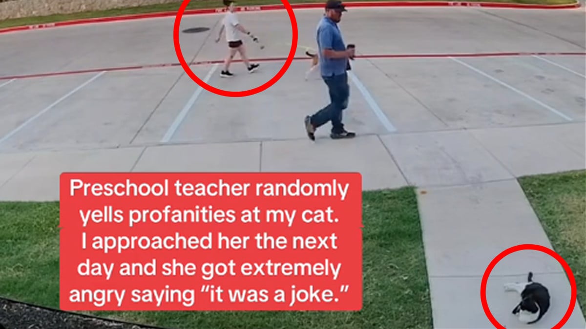 California Woman Confronts Preschool Teacher After Profanity-Laced Encounter With Her Cat: ‘It Was Just a Joke’