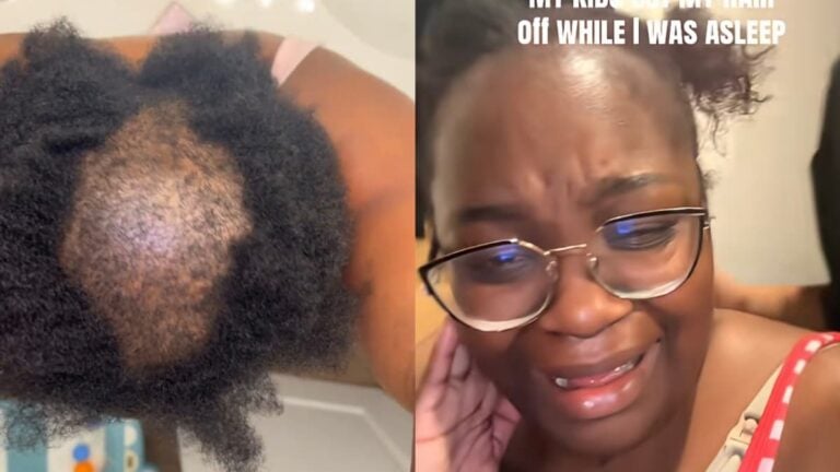 Texas Mom Takes Short Nap, Wakes Up to Find Her Kids Cut Her Hair and Left Her With a Bald Spot: ‘I Would’ve Called CPS on Myself’ A picture of Texas mom.