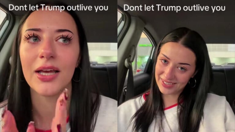 ‘Don’t Let Trump Outlive You’: Ohio Leftist’s Motivational Message to Herself Goes Viral as Millions Weigh In Ohio Woman Outlive Trump Message