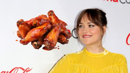 Texas’ Dakota Johnson Stuns Fans With Spicy ‘Fifty Shades’ Confession on ‘Hot Ones’: ‘OMG Her Mouth Has No Filter’ texas dakota johnson fifty shades