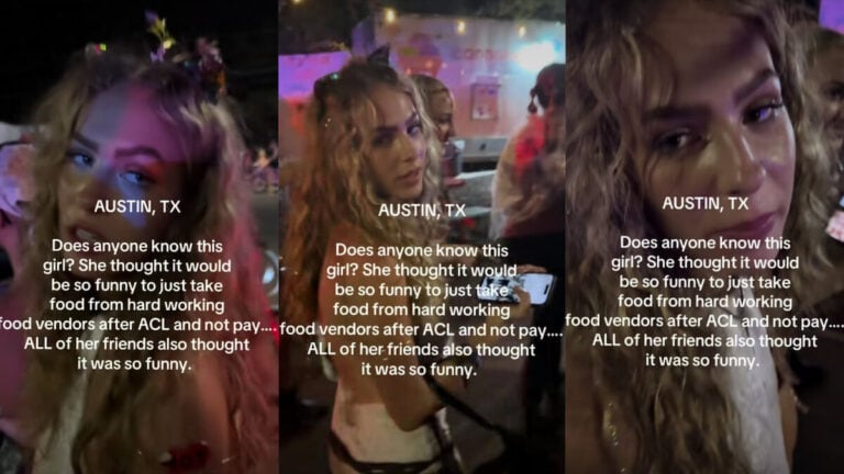 ‘Mean Girl’ Sparks Outrage After Allegedly Taking Food From Hardworking Texas Vendor and Refusing to Pay: ‘Absolutely Sick of Entitled Behavior’ Austin Festival Food Vendor Incident
