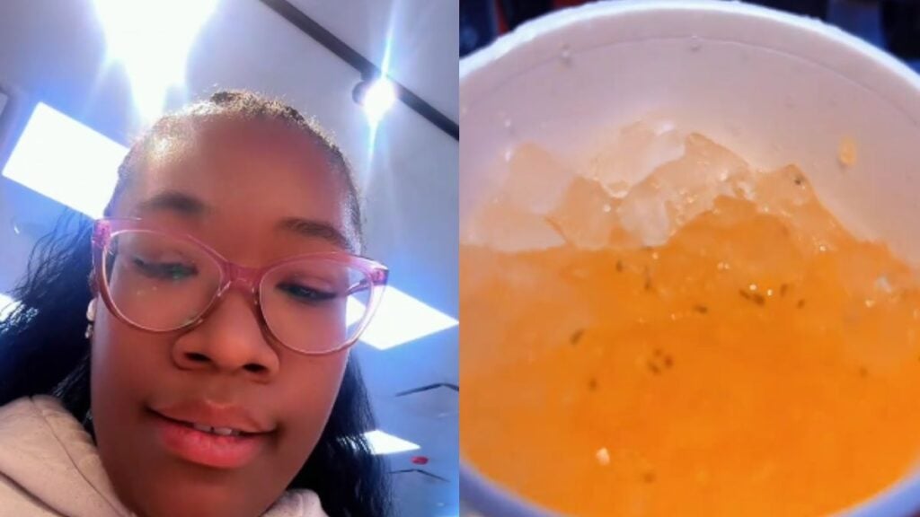 ‘Spicy Sprinkles’: Illinois Creator’s Gas Station Drink Comes With an Unwanted Surprise Fountain drink filled with black specks.