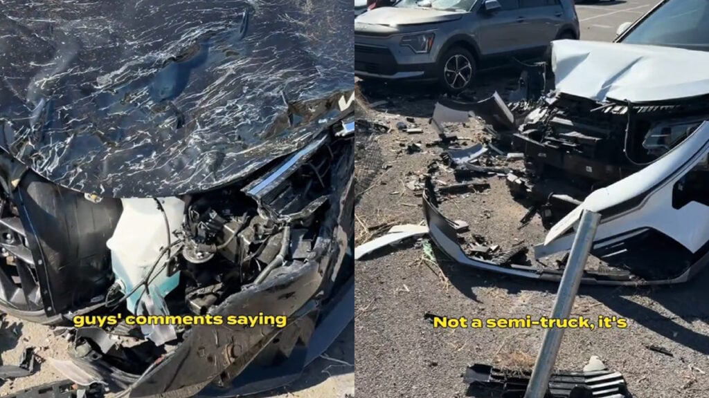 Utah Man Shows Fleet of Brand-New Cars Reduced to Wrecks After Wild Crash: ‘His Insurance Already Blocked His Number’ Utah Man Shows Fleet of Brand-New Cars Reduced to Wrecks After Wild Crash: 'His Insurance Already Blocked His Number'