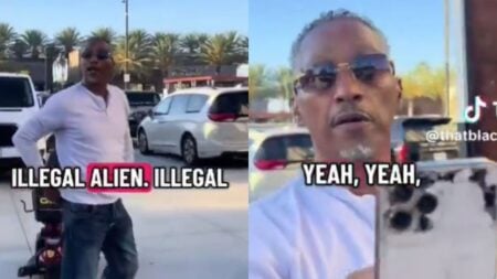 Racist California Black Man Harasses Disabled Hispanic Woman Over Parking Spot: ‘I Am Truly Fed Up With These Bigots’ A picture of California black man.