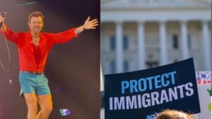 Outrage After British Singer Harry Styles Speaks About ICE Shooting Victim in New York: ‘Nobody Cares for Your Lecture’ Harry Styles ICE shooting New York.