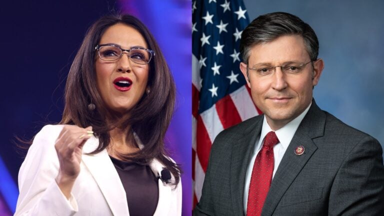 Lauren Boebert highlighted Speaker Mike Johnson’s endorsement video on X, where he praises her work on Colorado issues and calls the election a contrast between common sense and crazy. Replies have been divided.