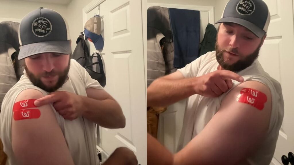 New Jersey Man Slammed for Being Proud of Getting Four Vaccines: ‘It’s a Death Cult’ A picture of New Jersey man.