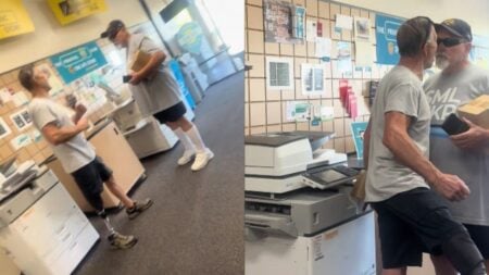‘Florida Man vs. Florida Man’: Two Men Trade Insults in Heated UPS Store Argument Two men argue in UPS store.