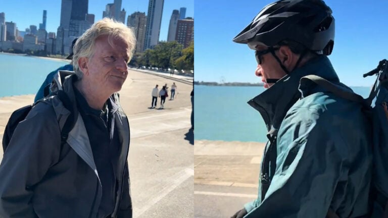 Illinois Cyclists and Man Trade Shouts Over Child in Bike Lane: ‘The Whites Start Being White on Each Other’ Illinois Cyclists and Man Trade Shouts Over Child in Bike Lane: ‘The Whites Start Being White on Each Other’