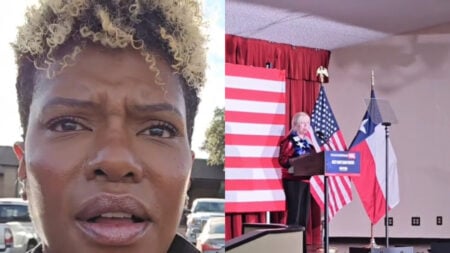 Black MAGA Woman in Tears After Being Kicked Out of Ken Paxton’s GOP Rally in Texas: ‘I Was a Trump Force Captain!’ texas woman MAGA ken paxton rally