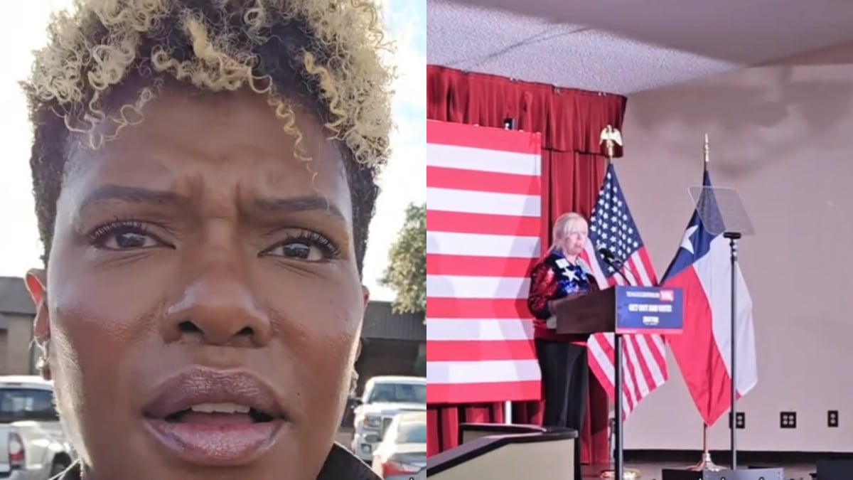 Black MAGA Woman in Tears After Being Kicked Out of Ken Paxton’s GOP Rally in Texas: ‘I Was a Trump Force Captain!’