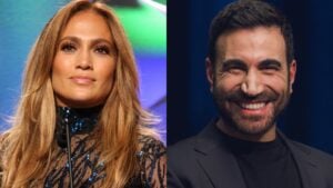 A picture of New York singer Jennifer Lopez and co-star.