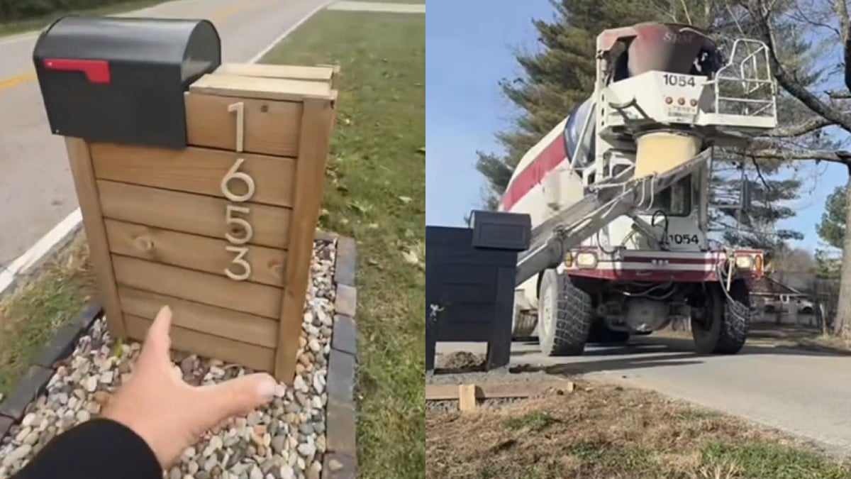 Tennessee Homeowner Builds Concrete Mailbox After It Gets Hit by Cars Repeatedly: ‘My Question Is Why Does It Get Hit So Much?’