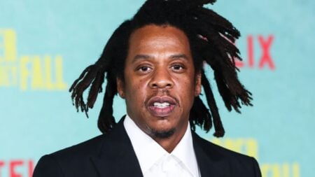 A picture of New York rapper Jay-Z.