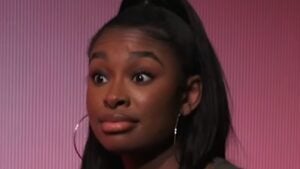 ‘So Disgusting, Blackie’: Disney Star Coco Jones Goes Viral for Classy Response to Racist Heckler in New York Photoshoot new york coco jones racist