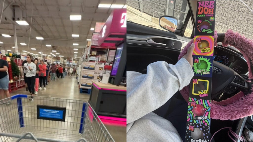 ‘The NeeDoh community is going out of control’ Texas Mom Documents Enormous Line Awaiting NeeDoh Drop at Sam’s Club Texas-Mom-Documents-Enormous-Line-in-Store-Awaiting-Needoh-Drop