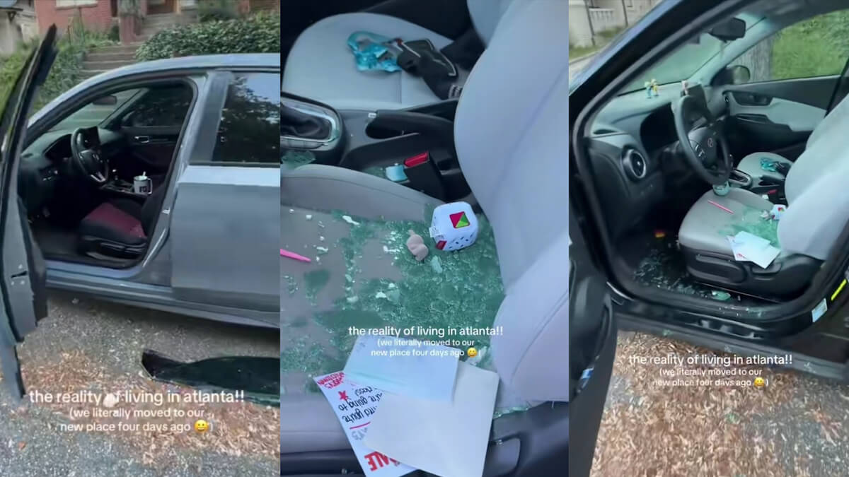 ‘Lawless City’: Georgia Couple Wake Up to Find Their Cars Broken Into Along With Seven Others on Their Street