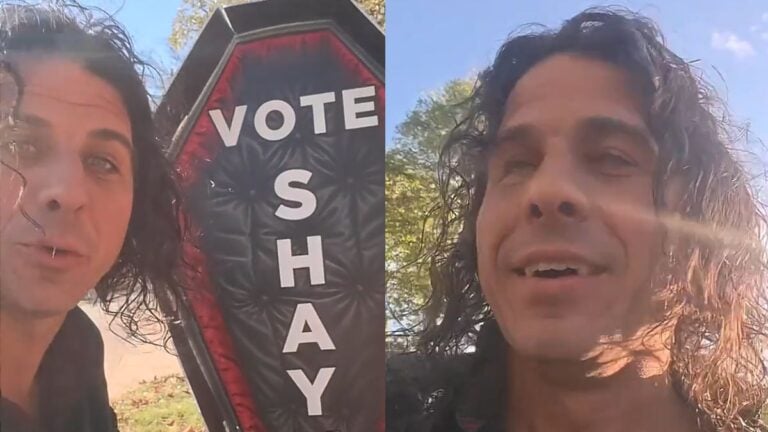 Arkansas ‘Vampire’ Mayoral Candidate Uses GPS To Track Down Teen Who Stole His Coffin Campaign Signs: ‘How Is the Sun Not Hurting You?’ Arkansas ‘Vampire’ Mayoral Candidate Uses GPS To Track Down Teen Who Stole His Coffin Campaign Signs