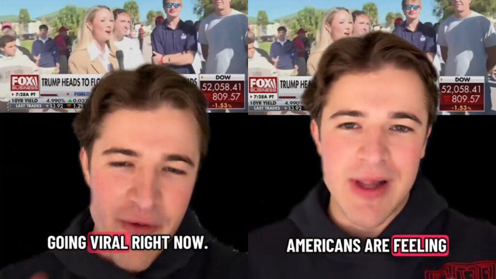 Fox News Host Abruptly Ends Florida Student Interview After MAGA Rally Discussion Turns Awkward: ‘It Completely Backfired’ Fox News Host Abruptly Ends Florida Student Interview After MAGA Rally Discussion Turns Awkward: ‘It Completely Backfired’