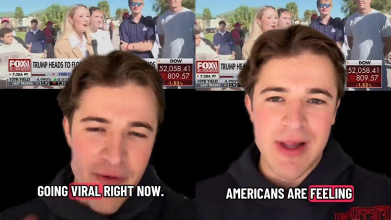 Fox News Host Abruptly Ends Florida Student Interview After MAGA Rally Discussion Turns Awkward: ‘It Completely Backfired’ Fox News Host Abruptly Ends Florida Student Interview After MAGA Rally Discussion Turns Awkward: ‘It Completely Backfired’