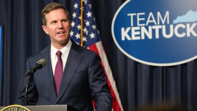 Kentucky Gov. Andy Beshear posted on X that nearly half of women have experienced sexual violence, sharing a clip from his call for college policy reviews. The message quickly drew mixed replies online.